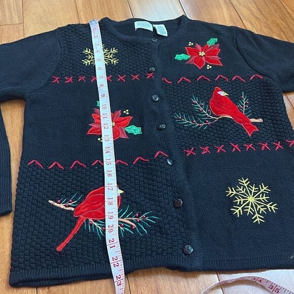 Classic Elements Vintage 90s/Y2K Christmas ugly Sweater size MP - Picture 10 of 10